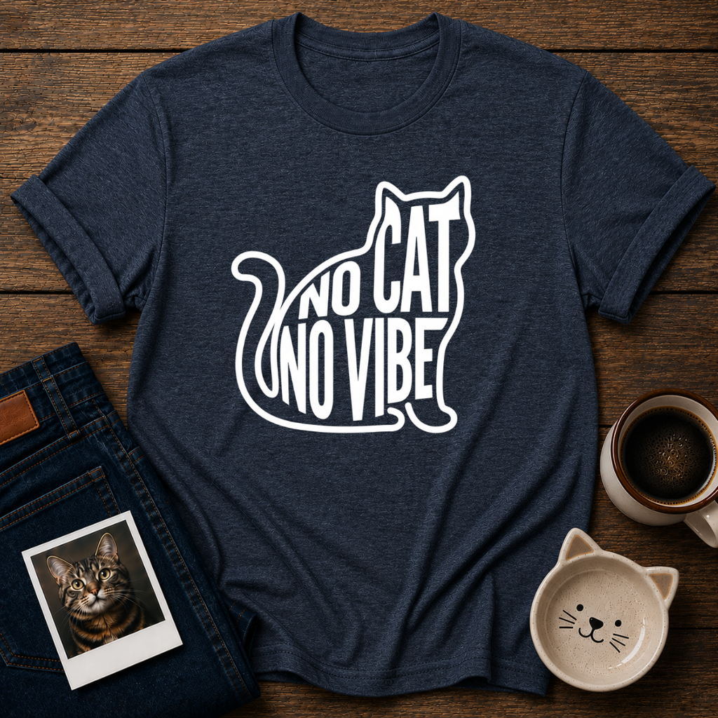 No Cat No Vibe T-Shirt