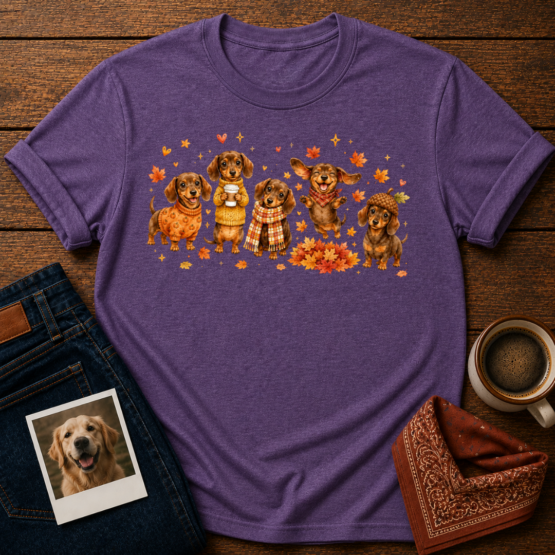 Cozy Dachshund Season T-Shirt