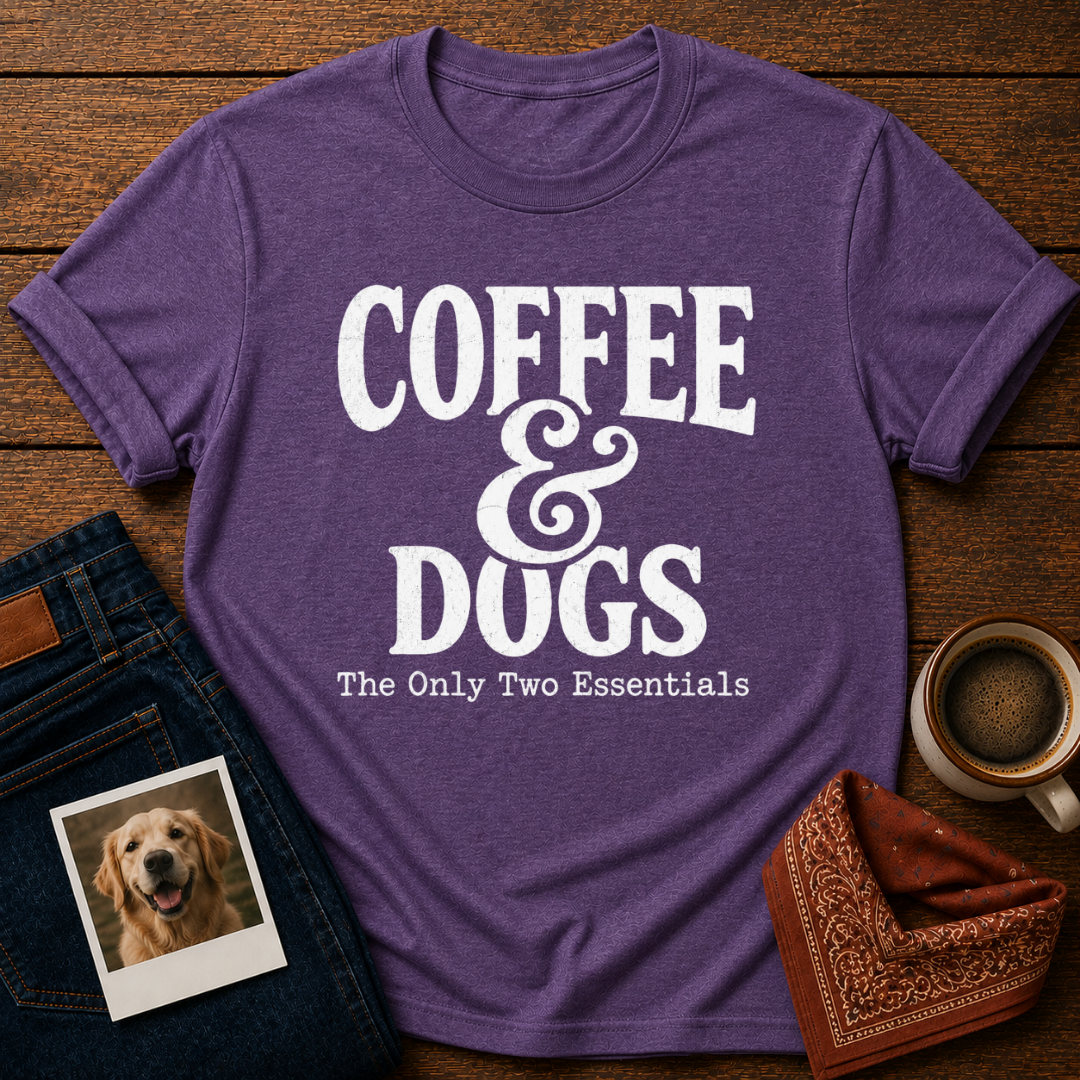 Coffee and Dogs T-Shirt