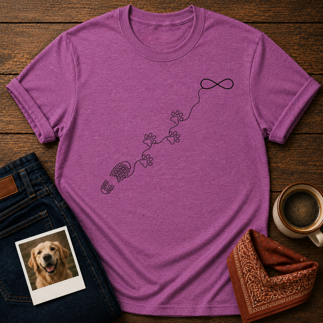 Pawprints Never Leave T-Shirt