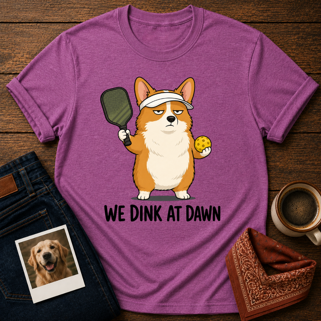 Dink at Dawn Corgi T-Shirt