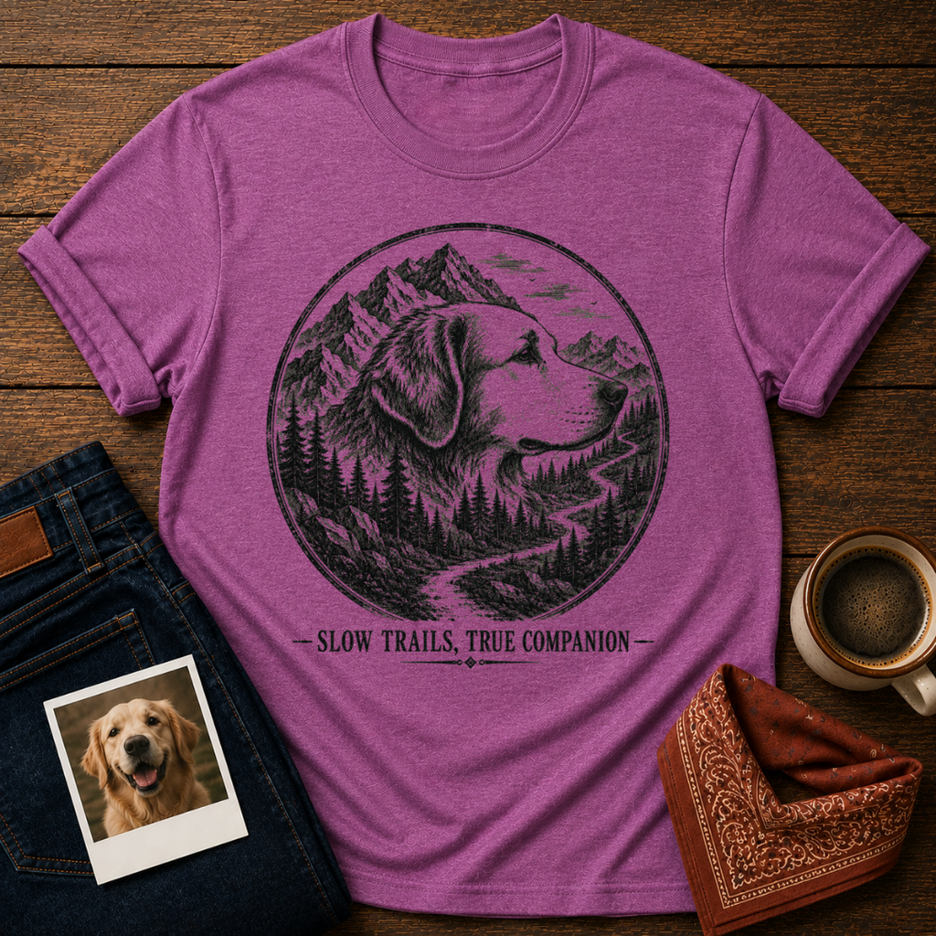 Slow Trails Dog T-Shirt