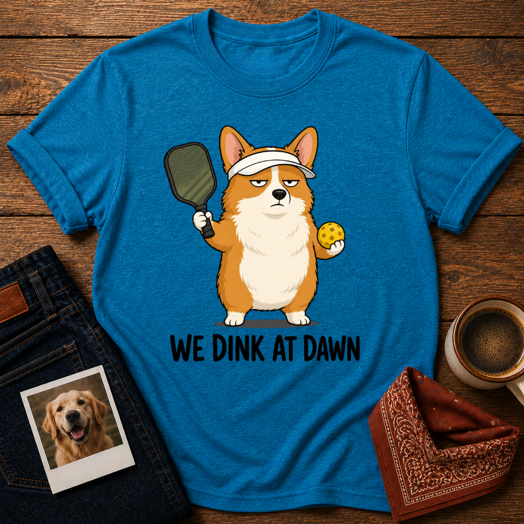 Dink at Dawn Corgi T-Shirt