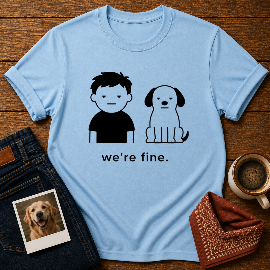 We're Fine T-Shirt