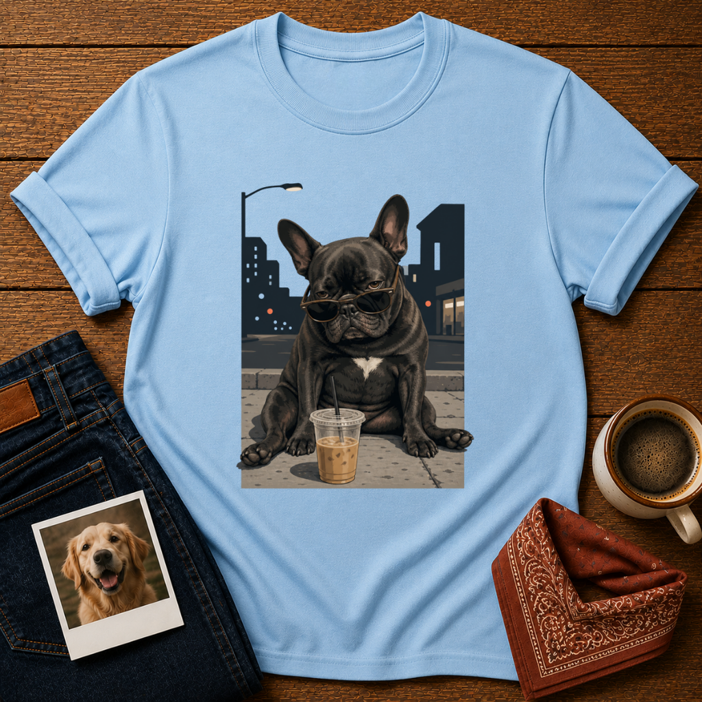 Street Frenchie Coffee T-Shirt