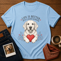 Golden Retriever Love Tax T-Shirt