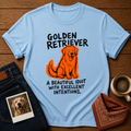 Golden Retriever Logic T-Shirt
