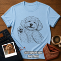 Custom Happy Smile Dog T-Shirt