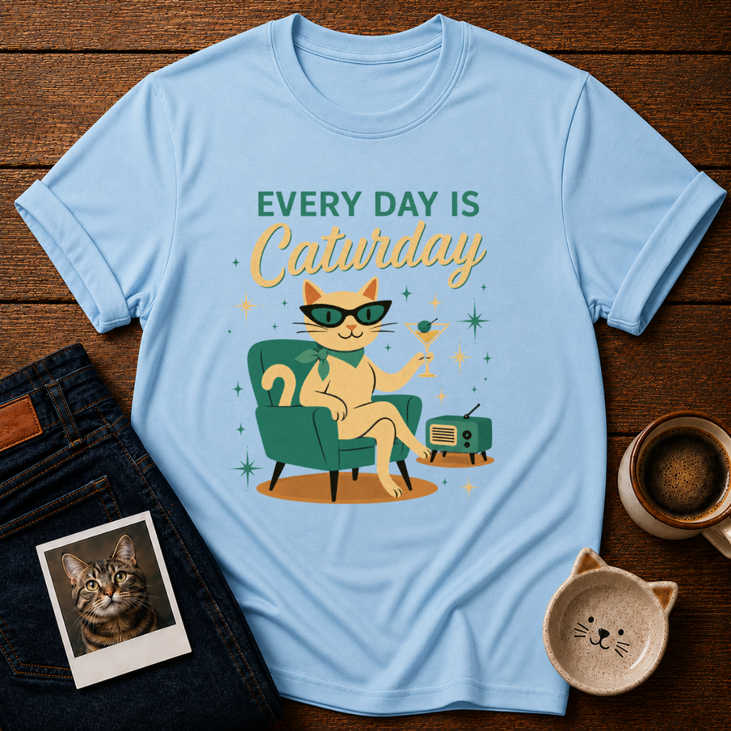 Every Day Is Caturday T-Shirt