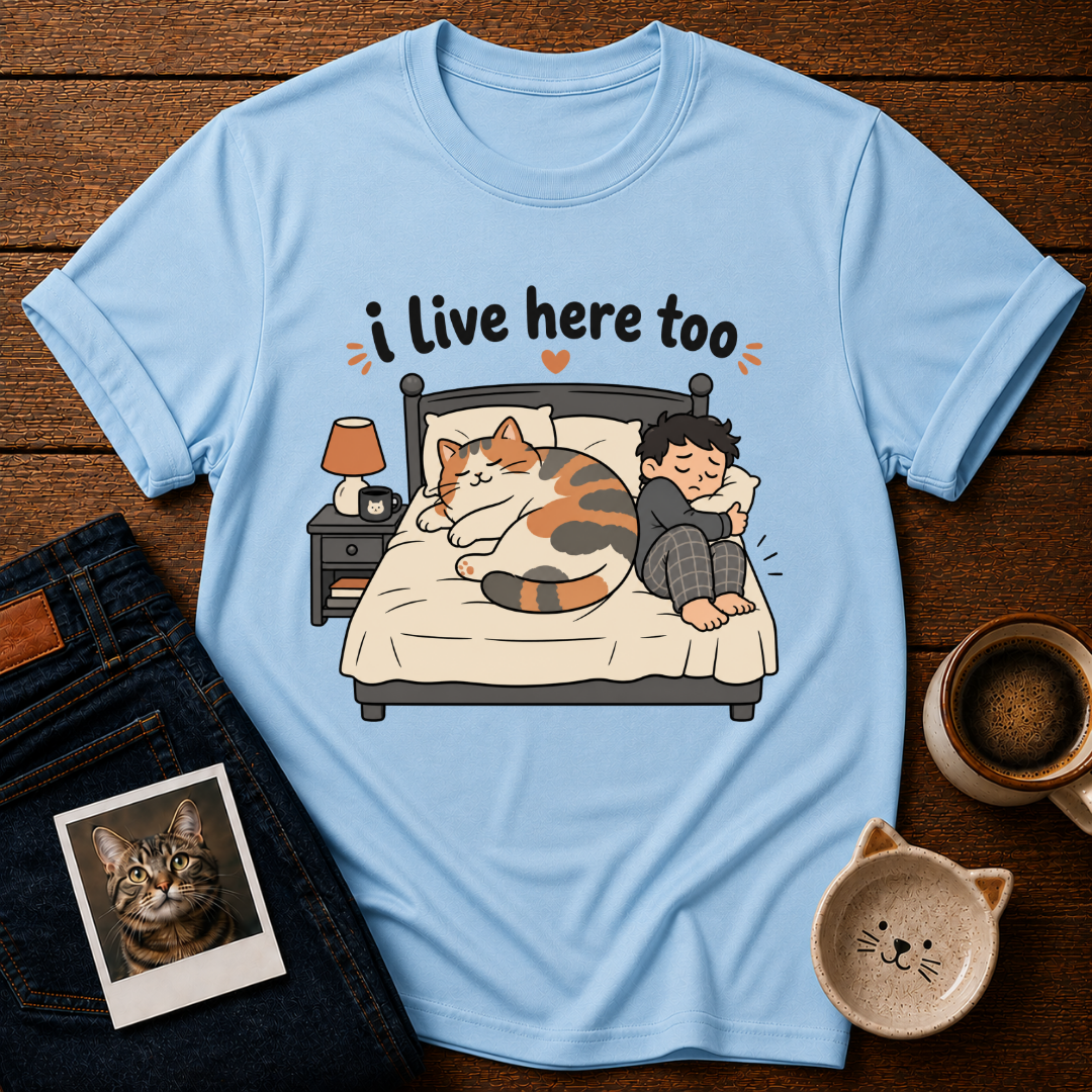 I live here too T-Shirt