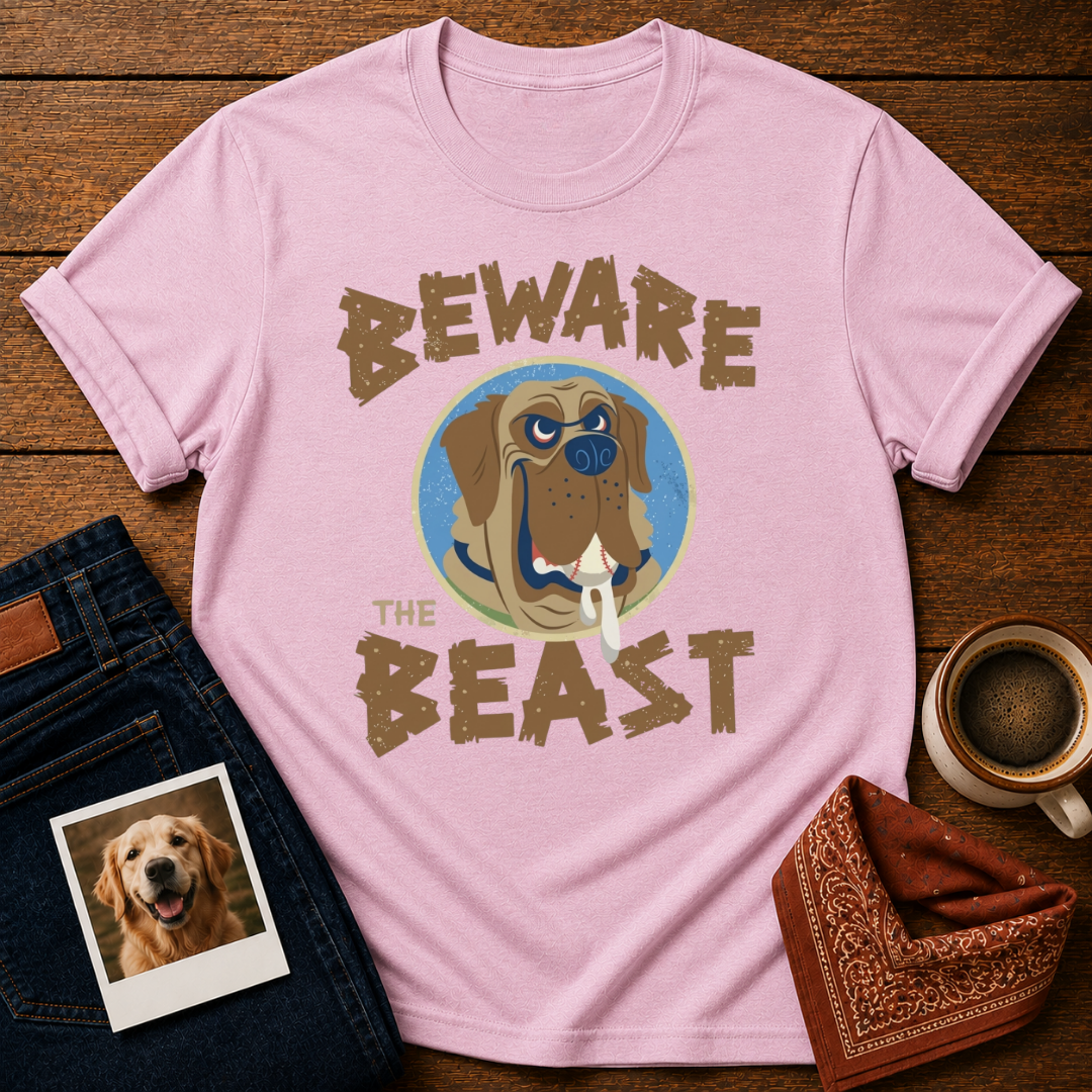 Baseball Beast Dog T-Shirt