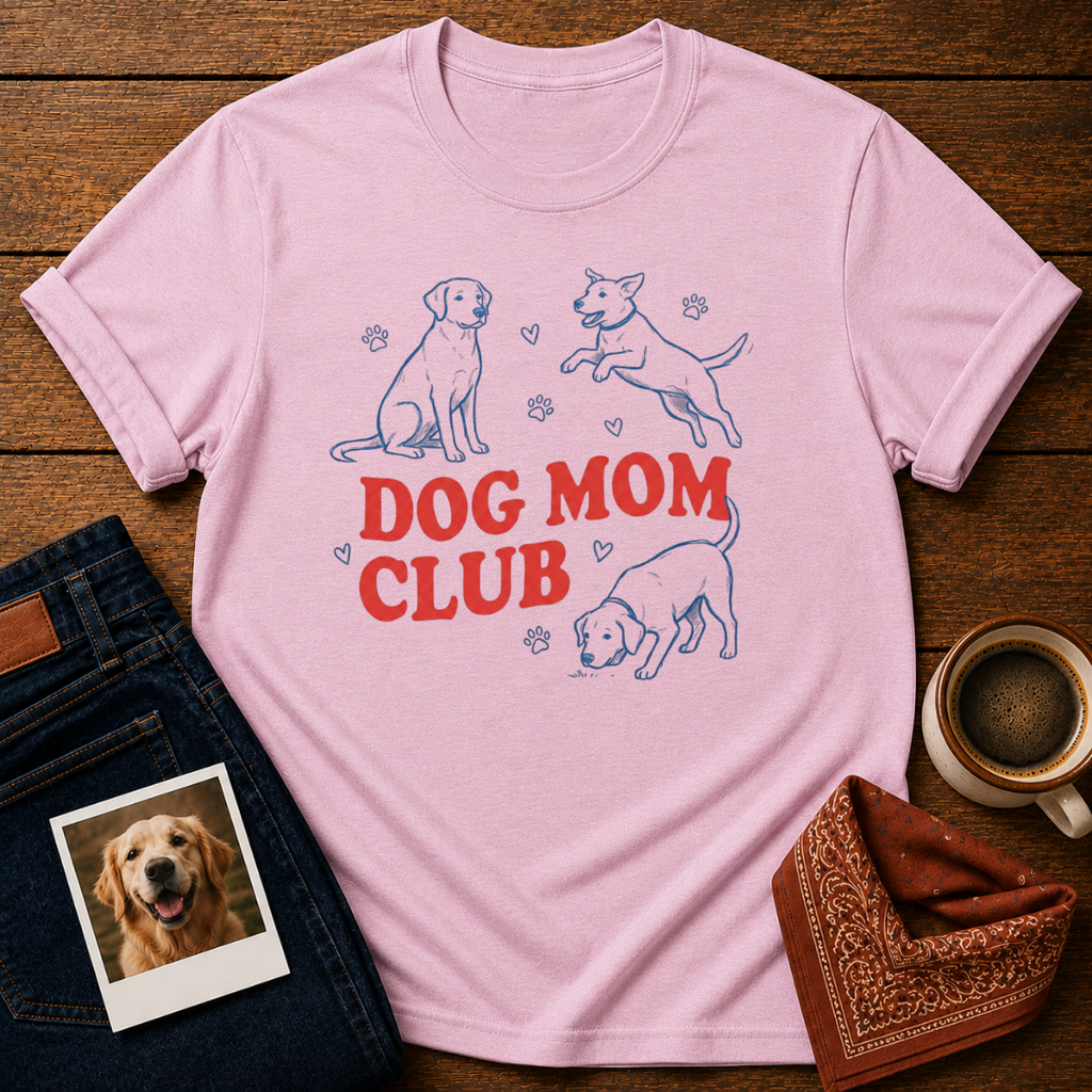 Dog Mom ClubT-Shirt