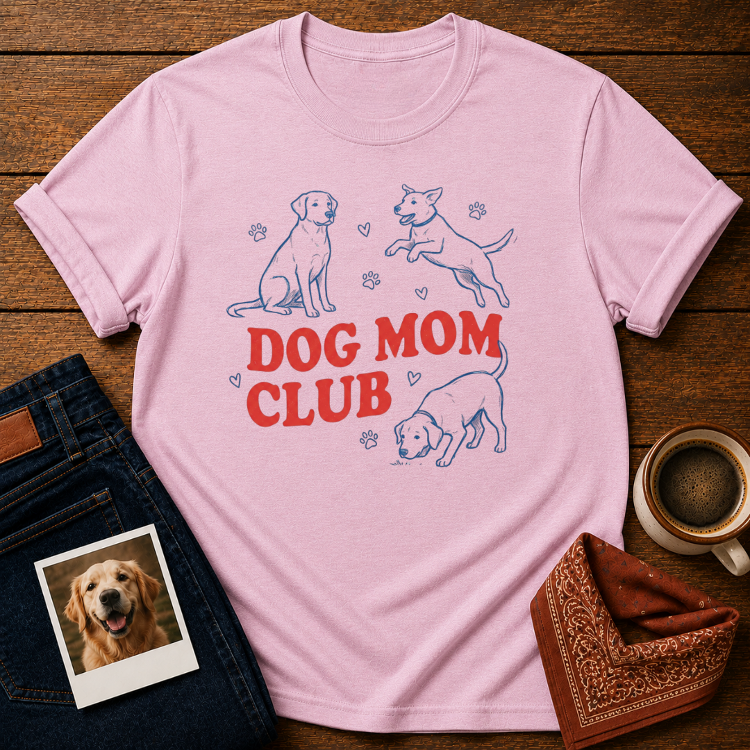 Dog Mom ClubT-Shirt