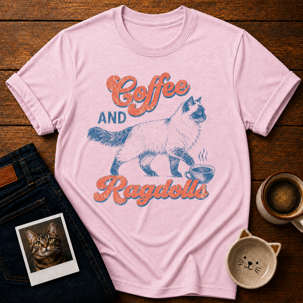 Coffee & Ragdolls T-Shirt