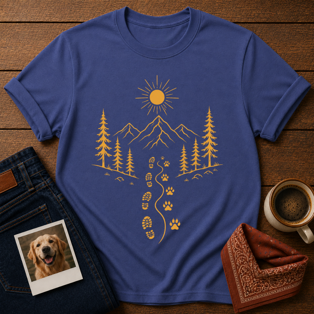 Hiking With My Dog T-Shirt