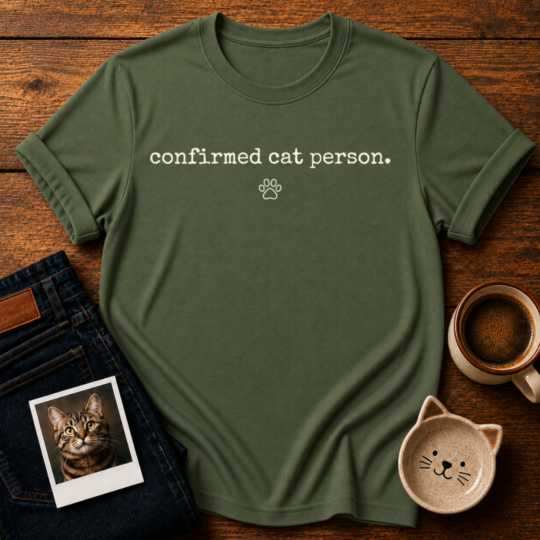 Confirmed Cat Person T-Shirt