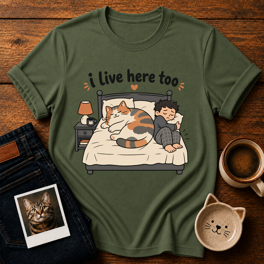 I live here too T-Shirt