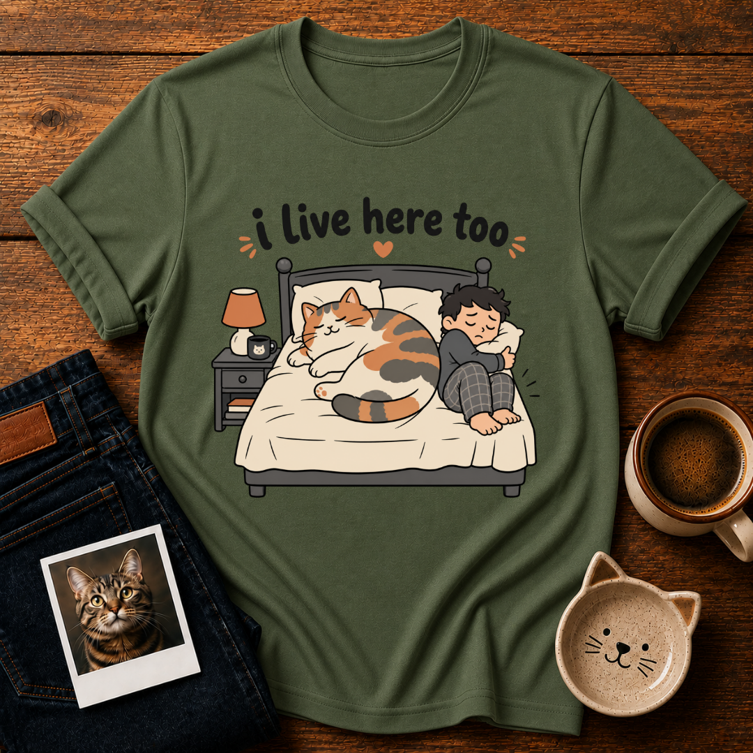 I live here too T-Shirt
