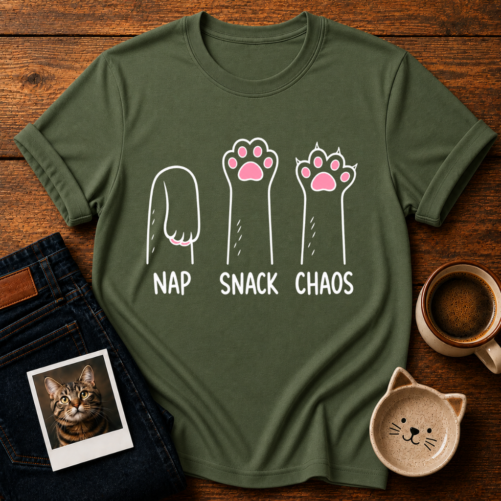 Nap Snack Chaos T-Shirt