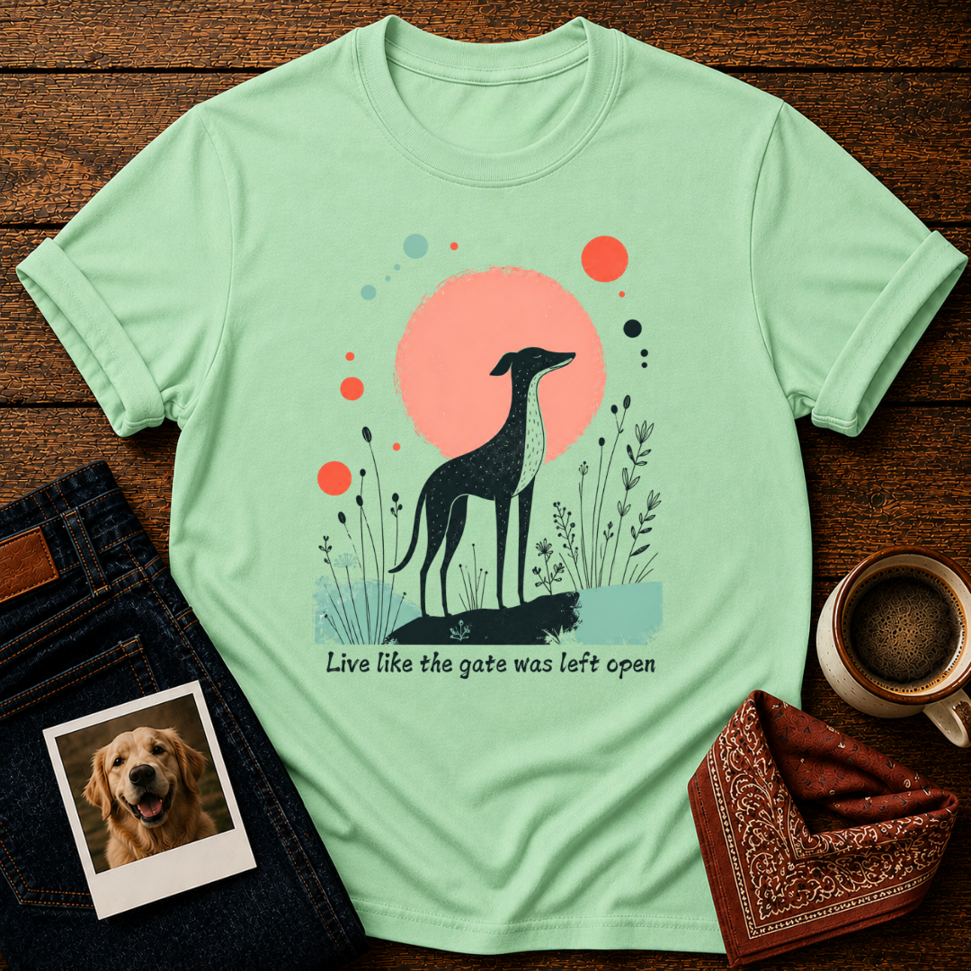 Run Free, Dog Style T-Shirt