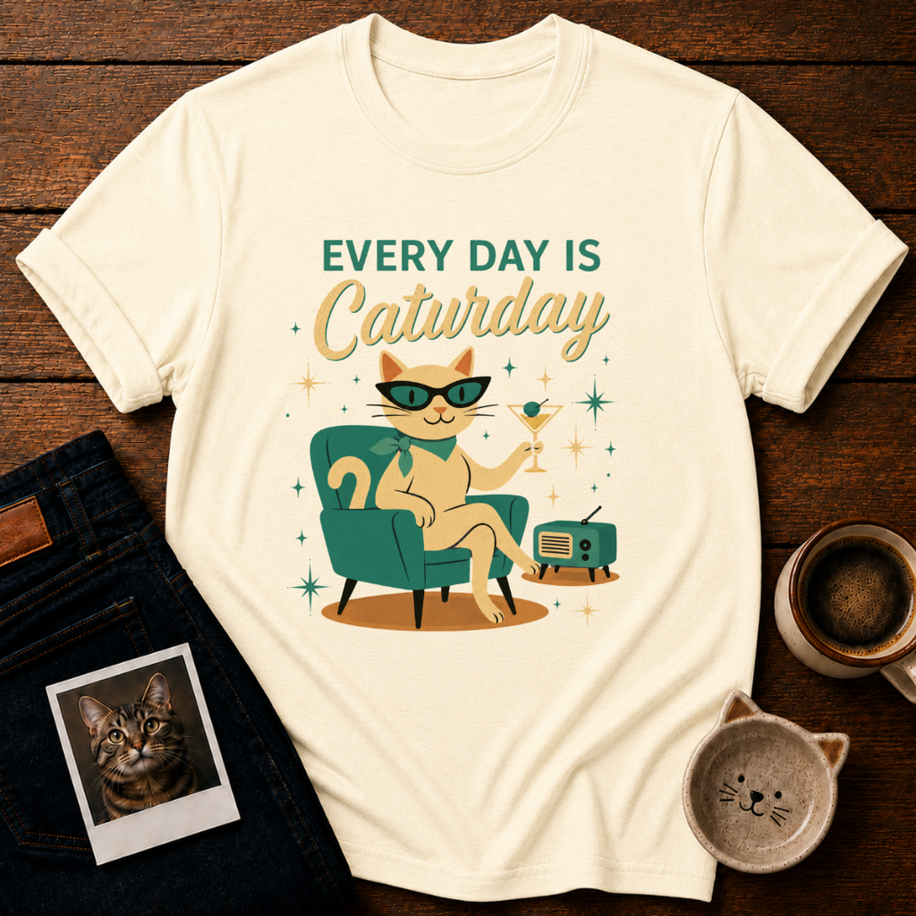 Every Day Is Caturday T-Shirt