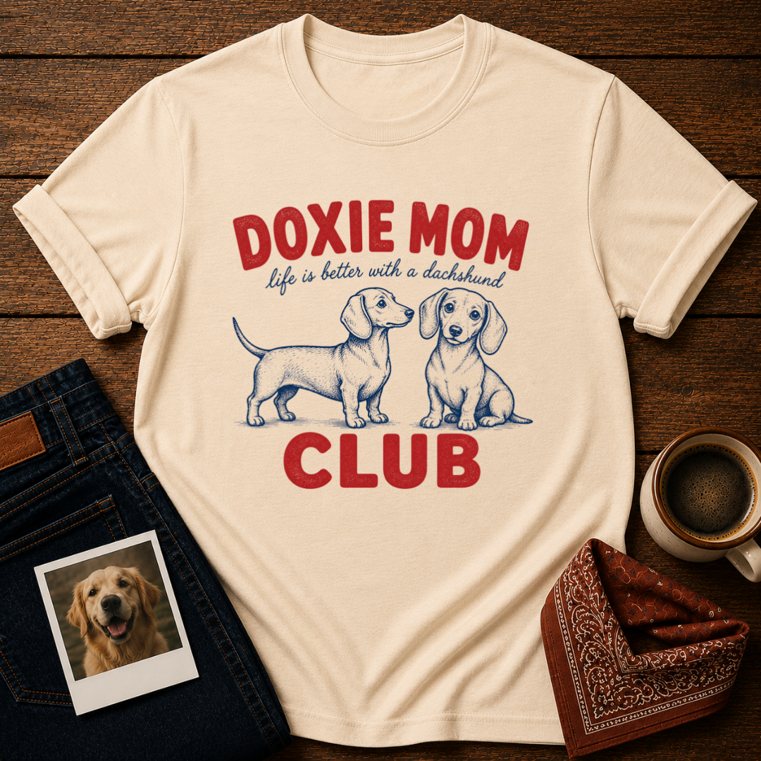 Doxie Mom Club T-Shirt