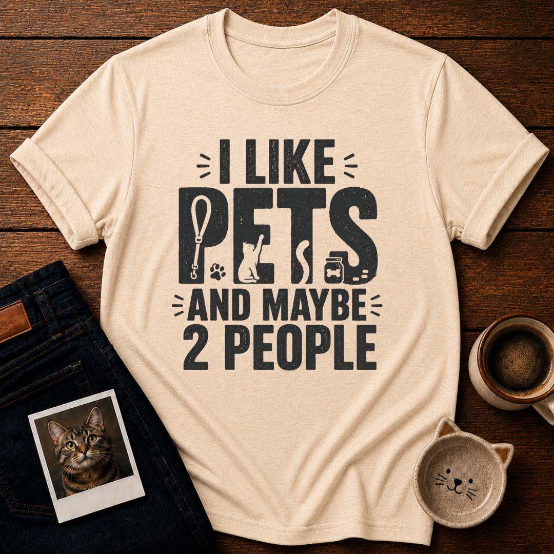 Pets And People T-Shirt