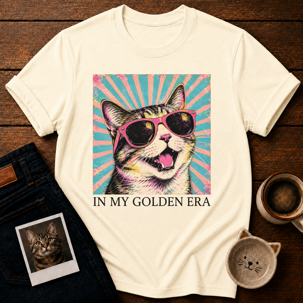 Cat Golden Era T-Shirt