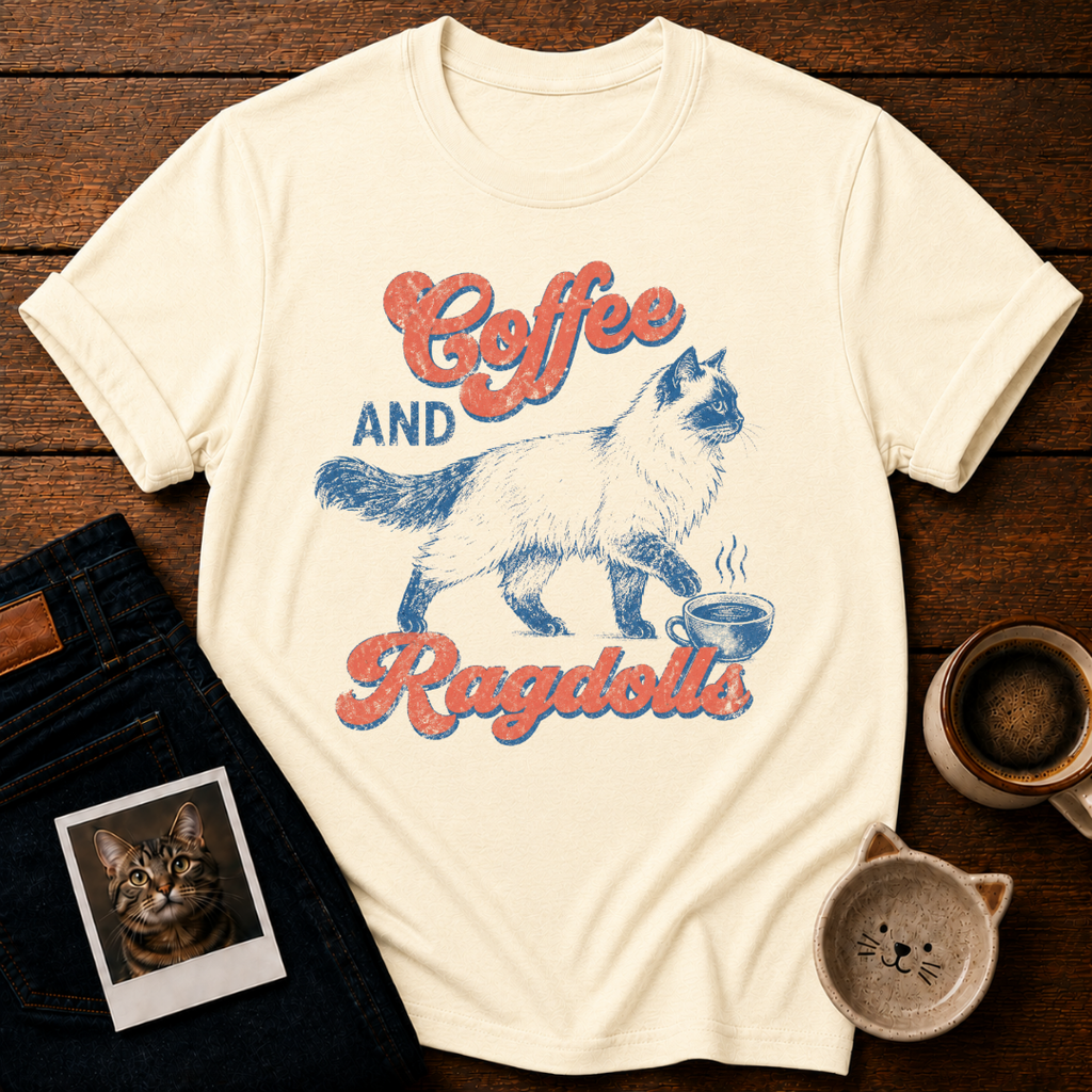 Coffee & Ragdolls T-Shirt