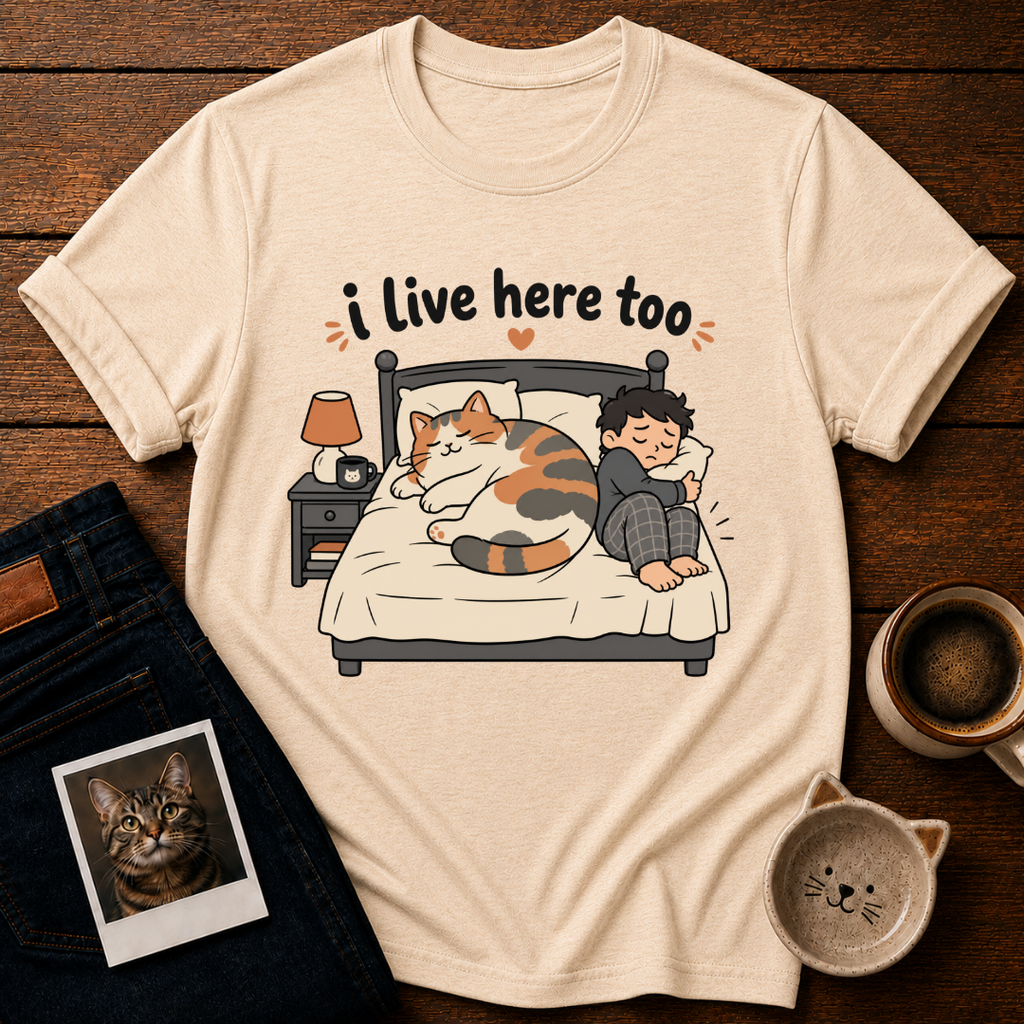 I live here too T-Shirt