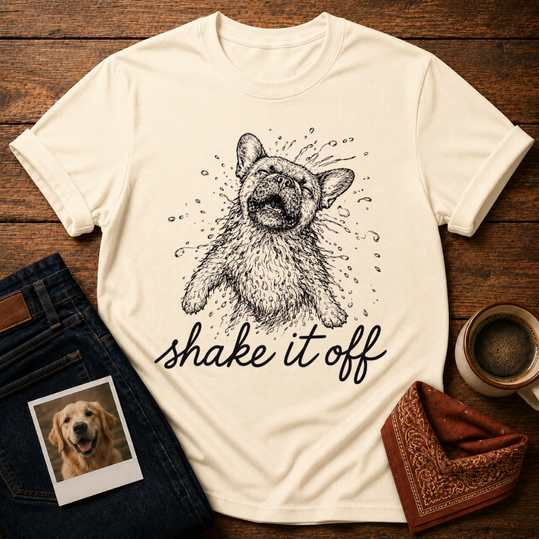 Shake It Off Dog T-Shirt