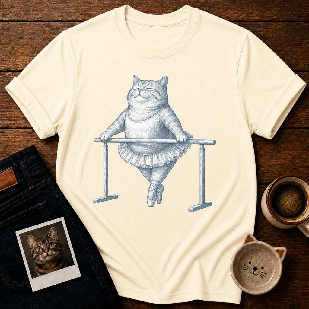 Ballet Cat Energy T-Shirt