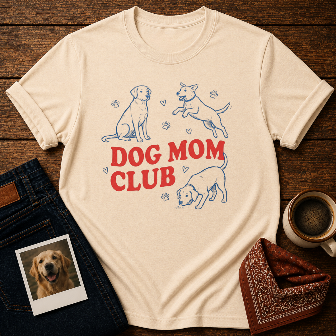 Dog Mom ClubT-Shirt