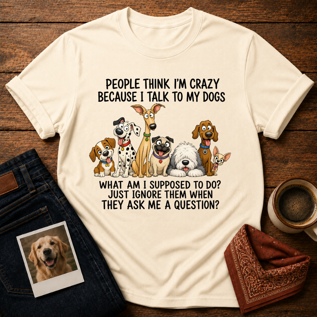 Fluent In Dog T-Shirt