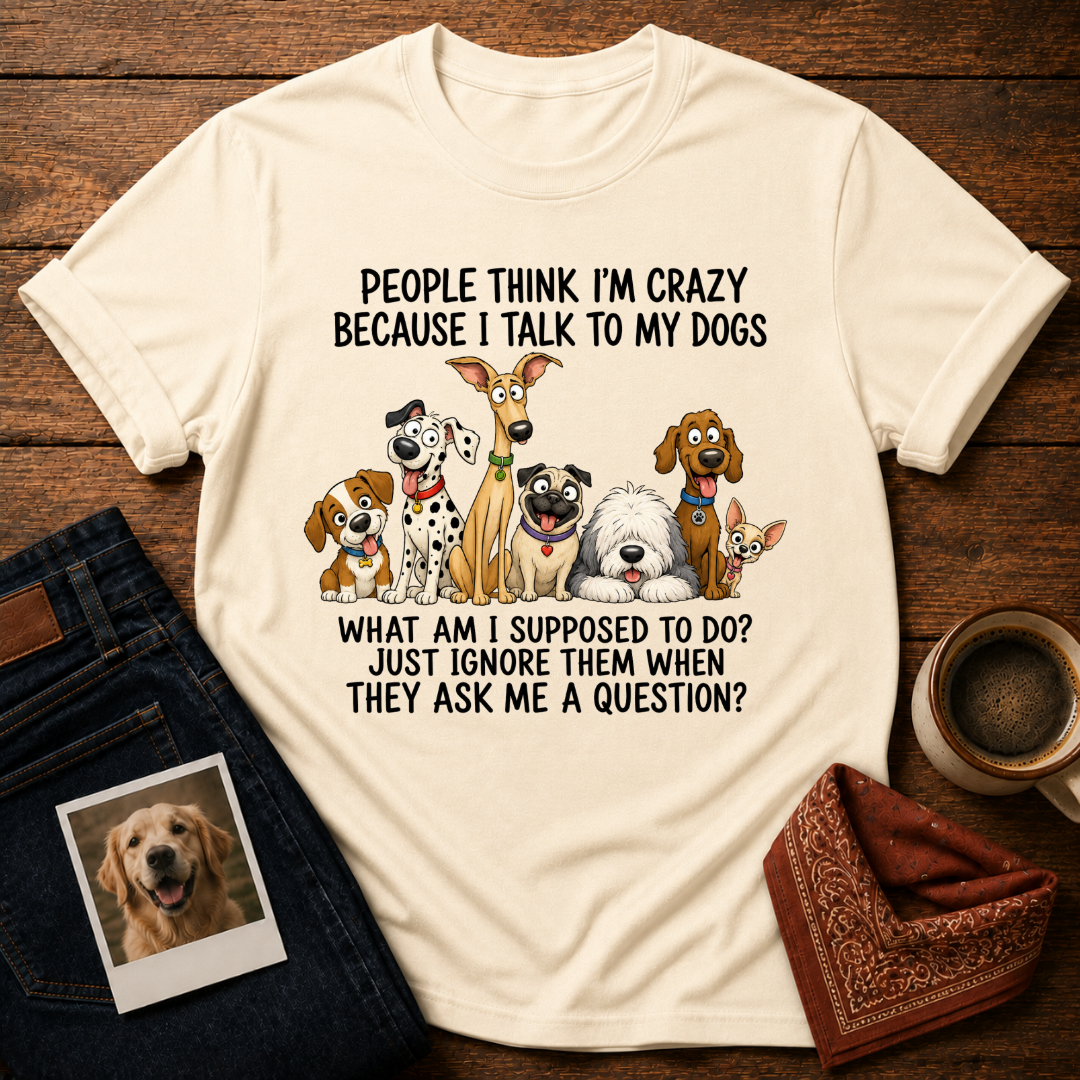 Fluent In Dog T-Shirt
