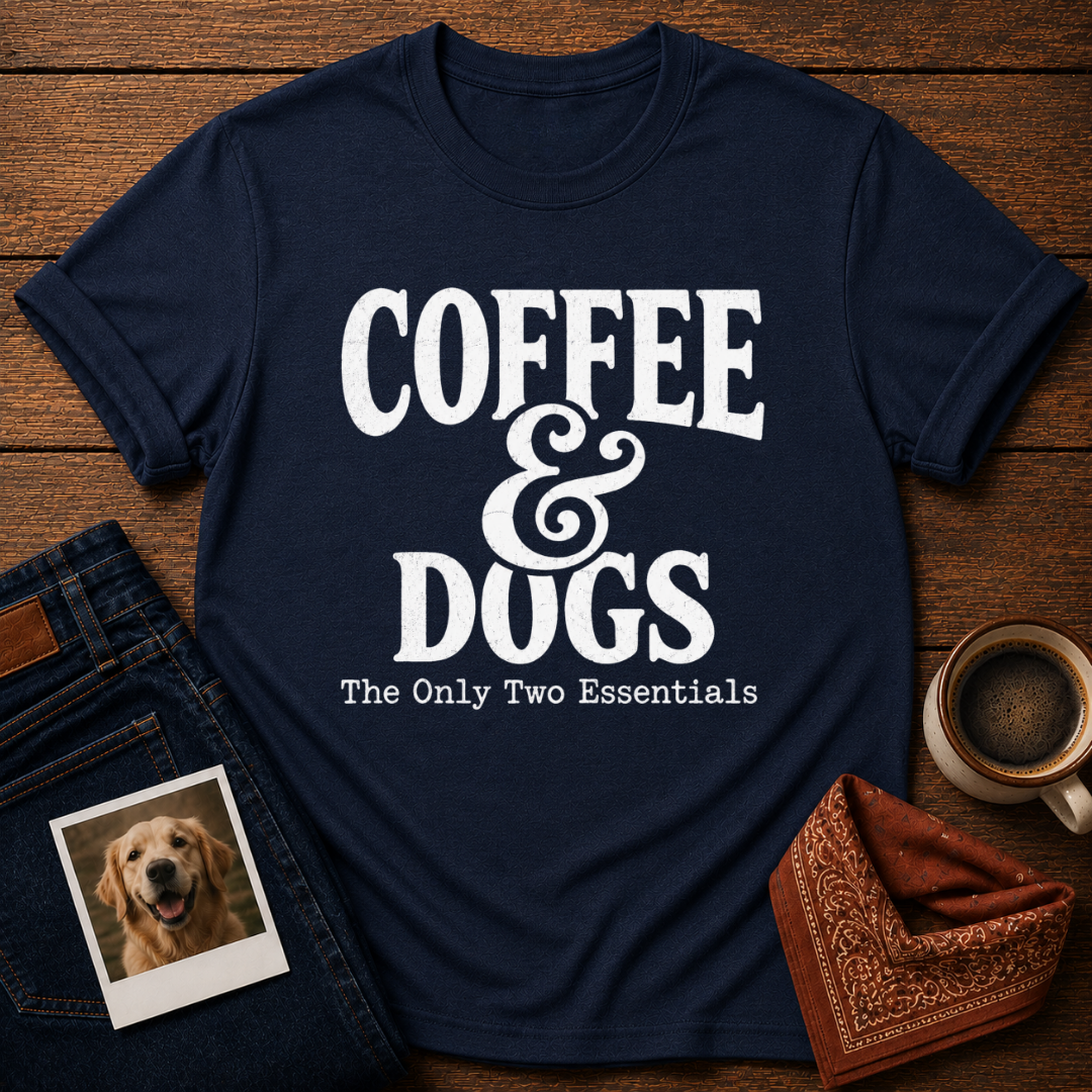 Coffee and Dogs T-Shirt