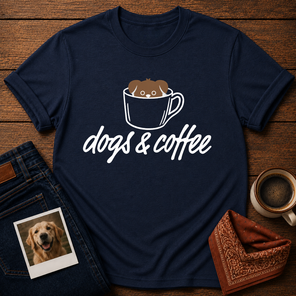 Dogs & Coffee T-Shirt