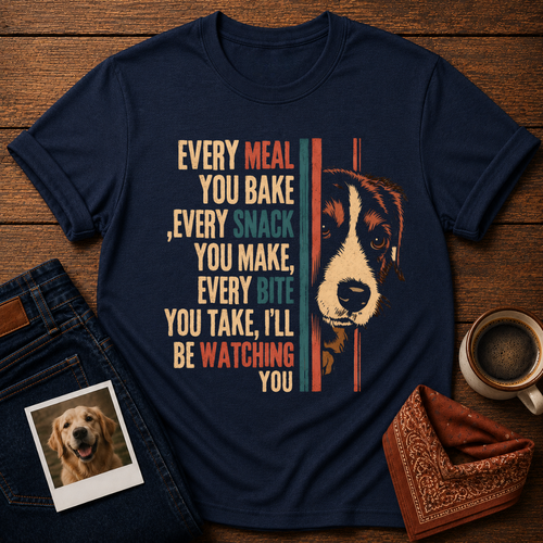 Always Watching Dog T-Shirt