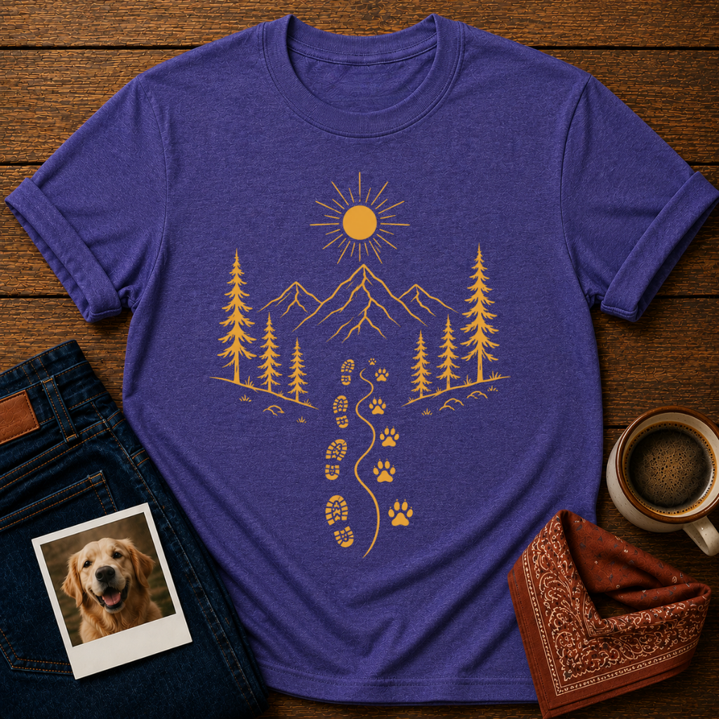 Hiking With My Dog T-Shirt