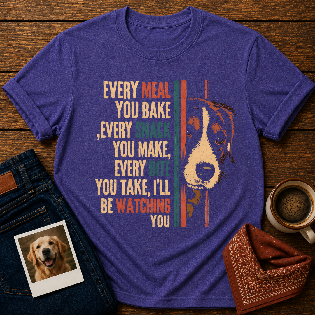Always Watching Dog T-Shirt