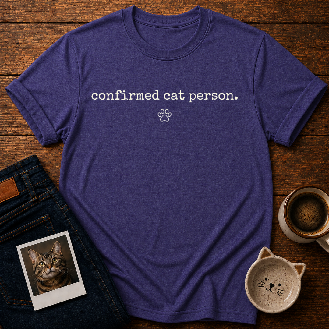 Confirmed Cat Person T-Shirt