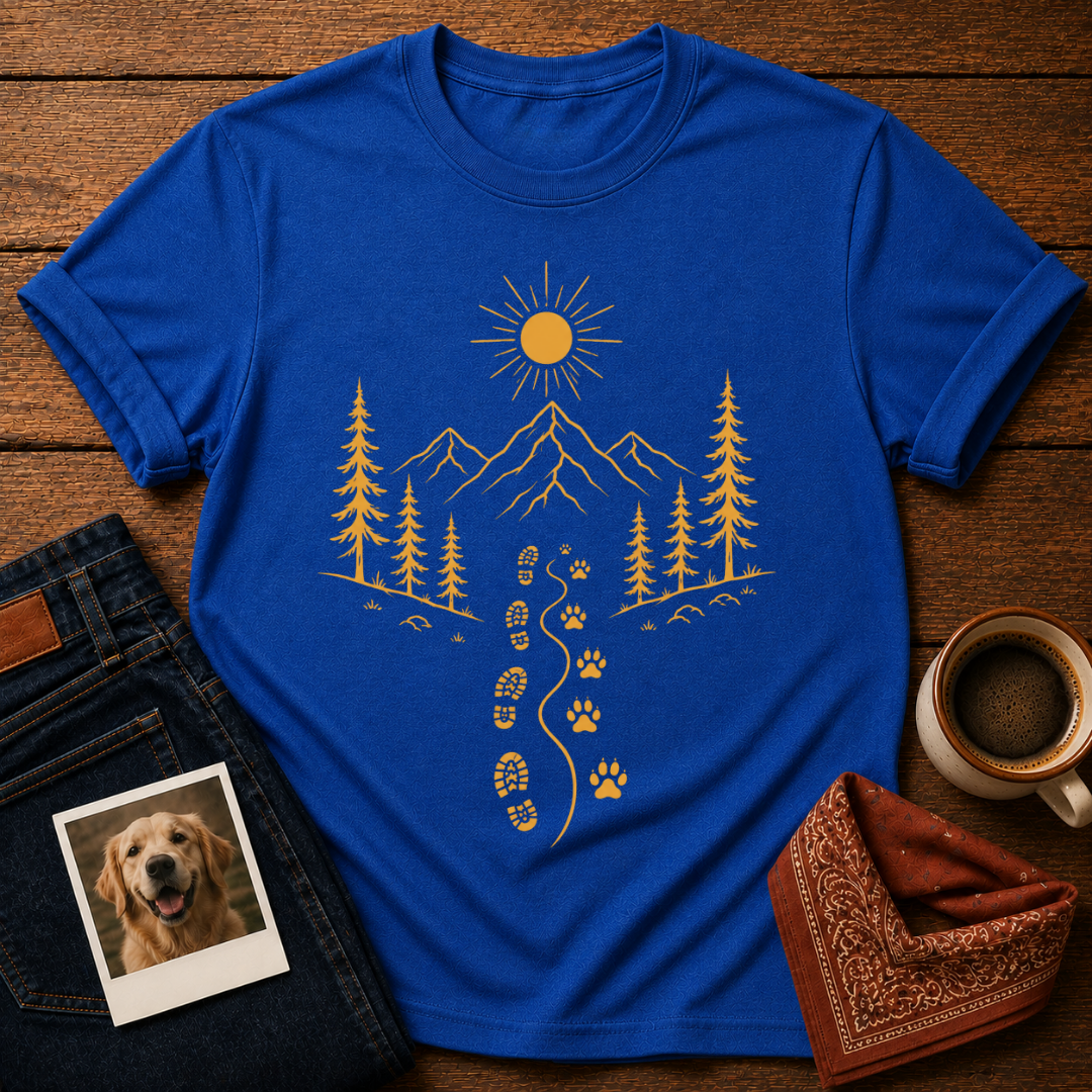 Hiking With My Dog T-Shirt