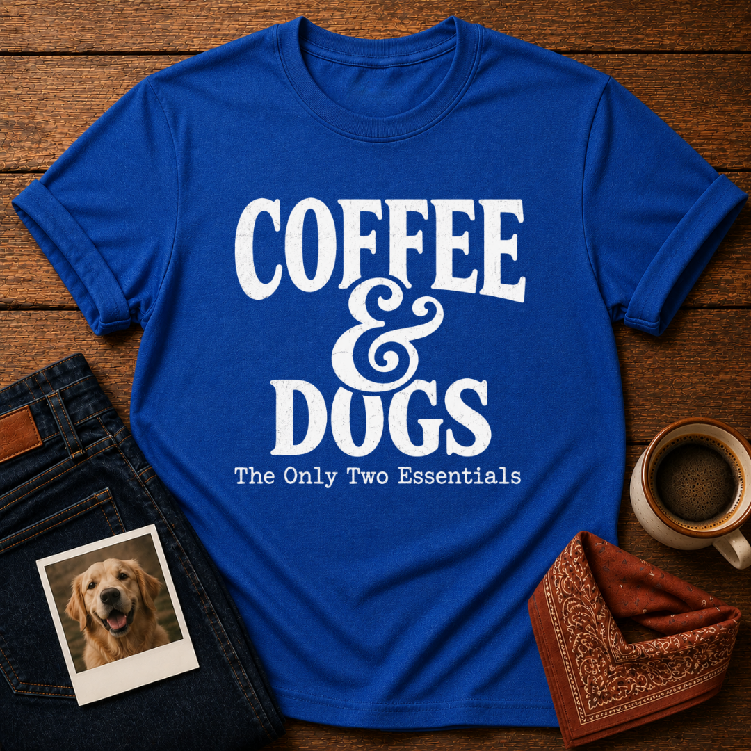 Coffee and Dogs T-Shirt