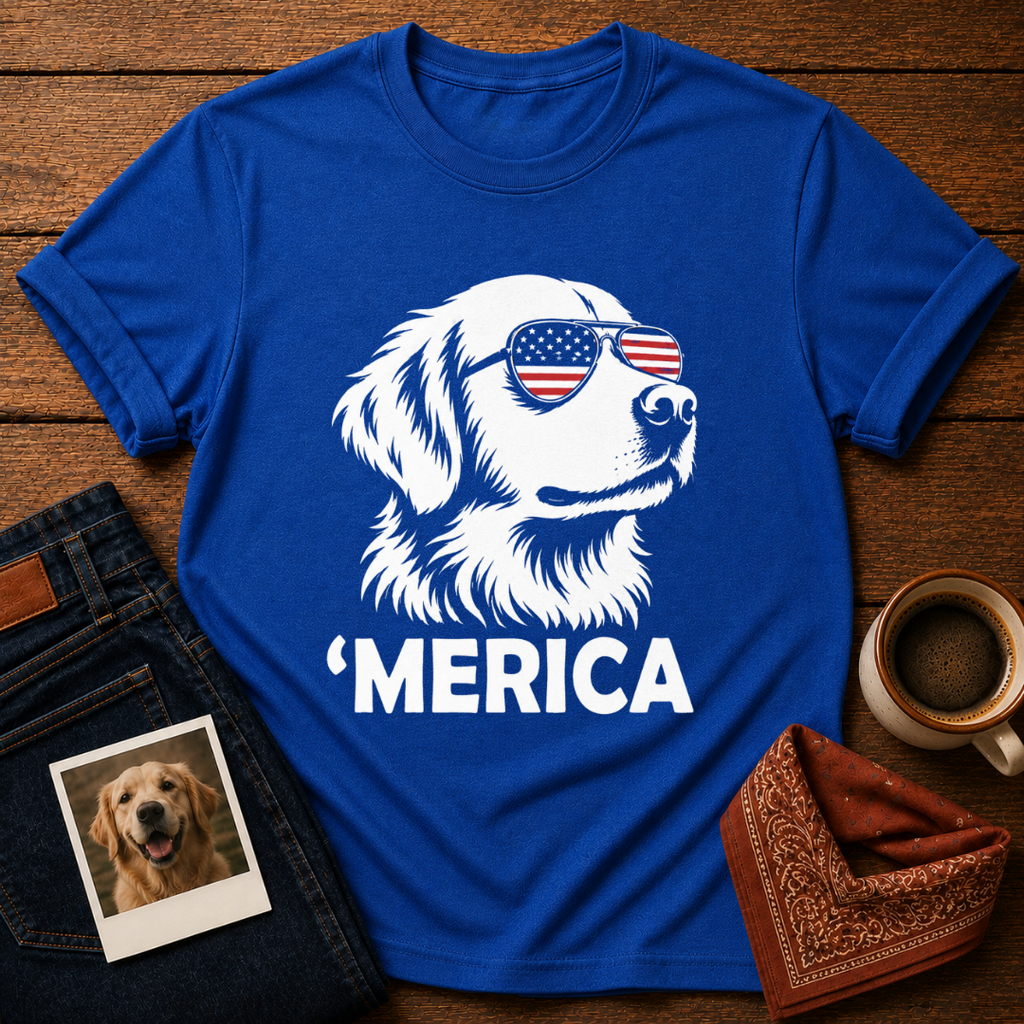’Merica, But Make It Dog T-Shirt