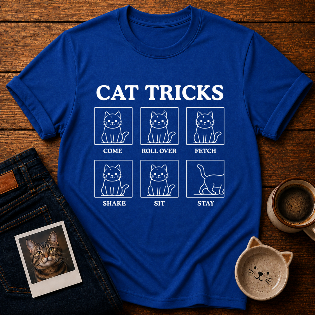 Cat Tricks Don’t Work T-Shirt