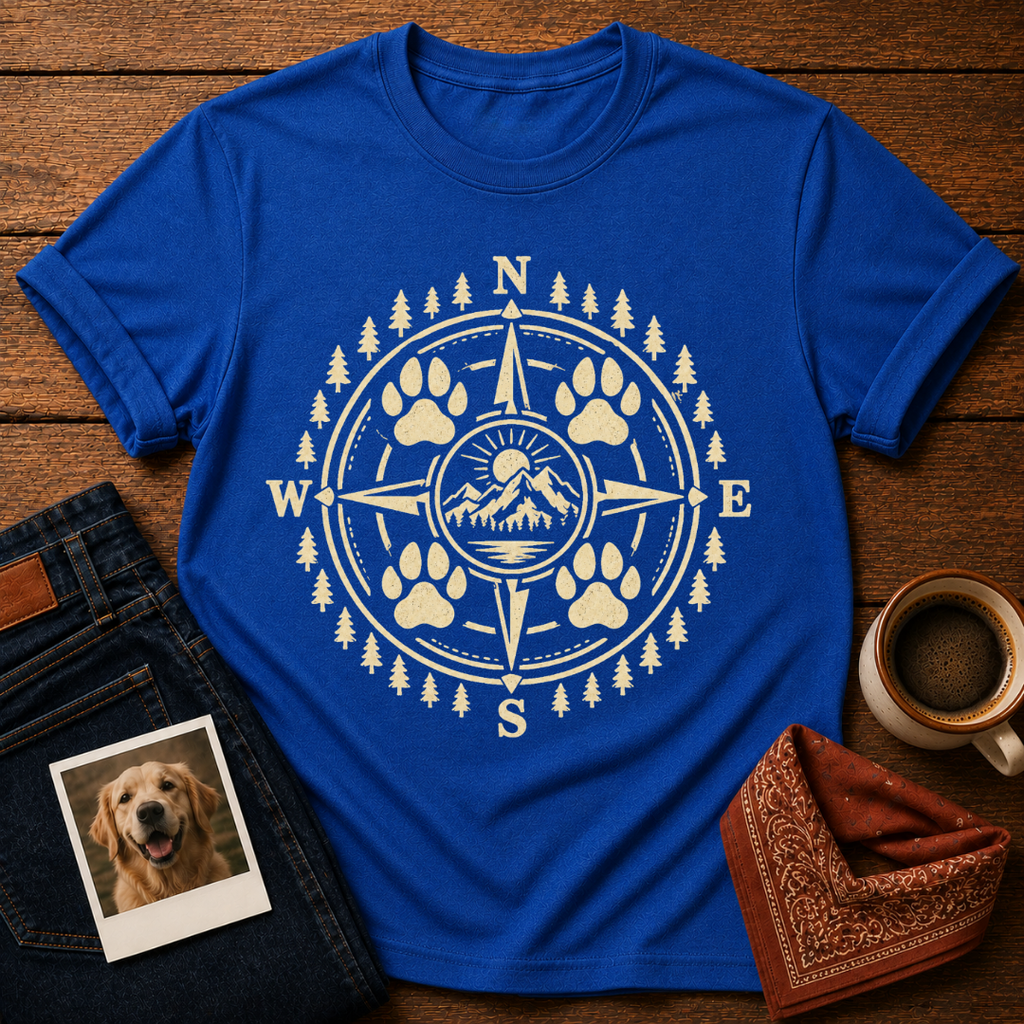 Dog Compass T-Shirt