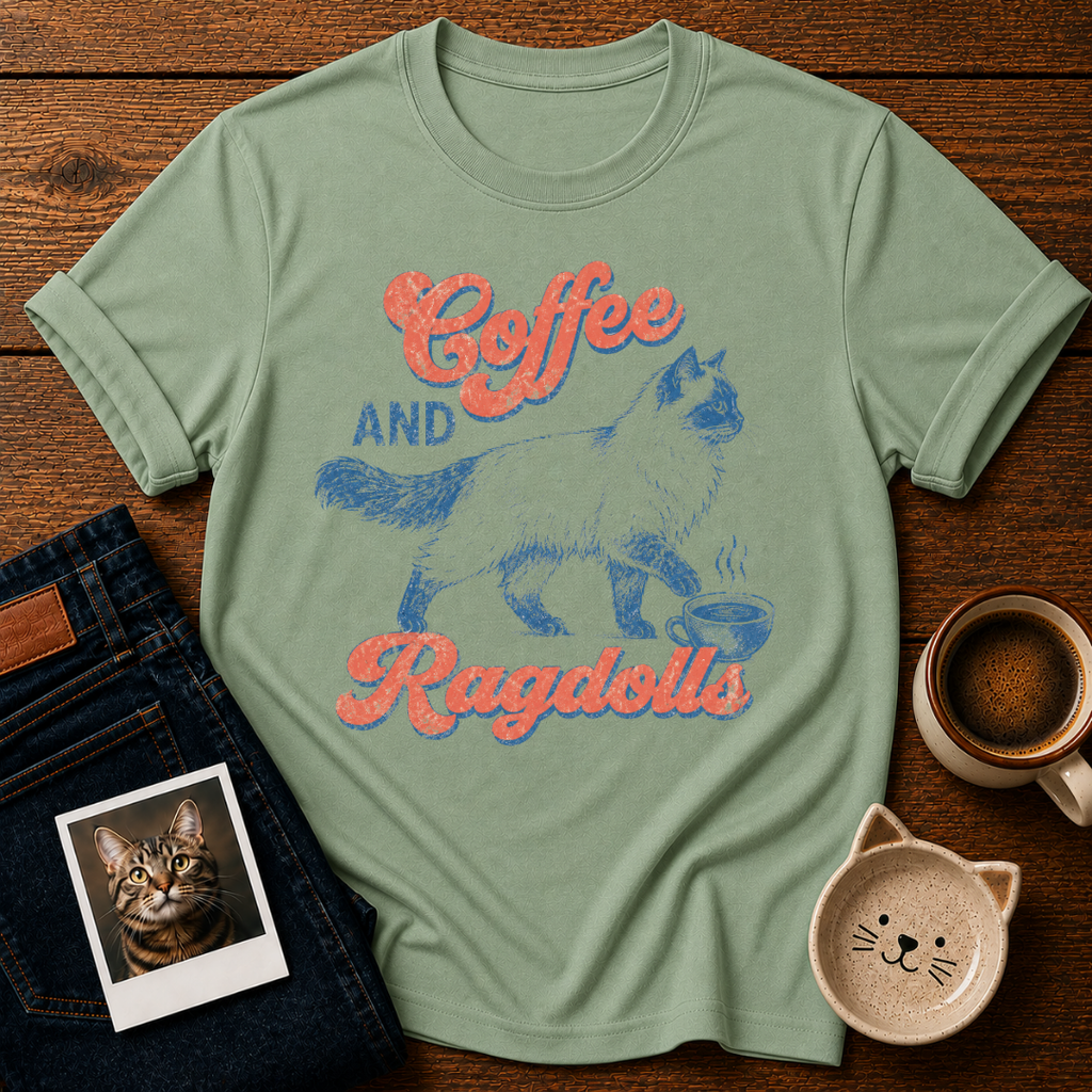Coffee & Ragdolls T-Shirt