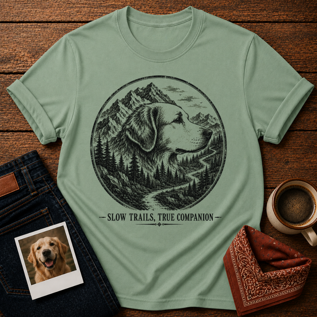 Slow Trails Dog T-Shirt