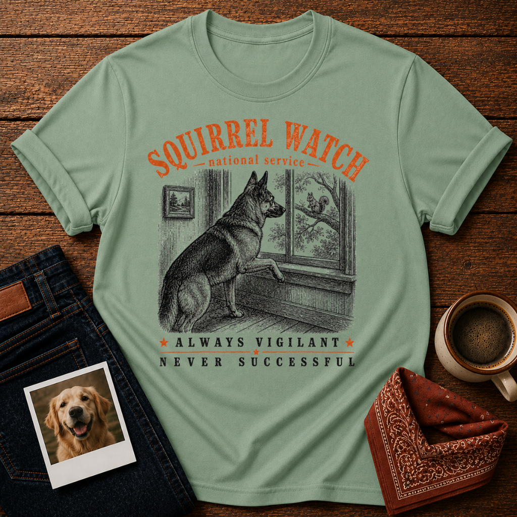 Squirrel Watch Dog T-Shirt