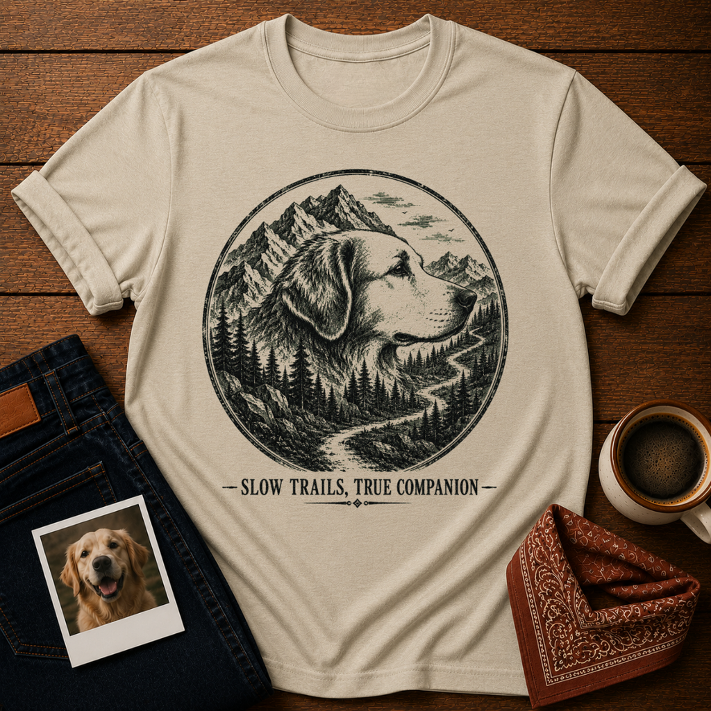 Slow Trails Dog T-Shirt